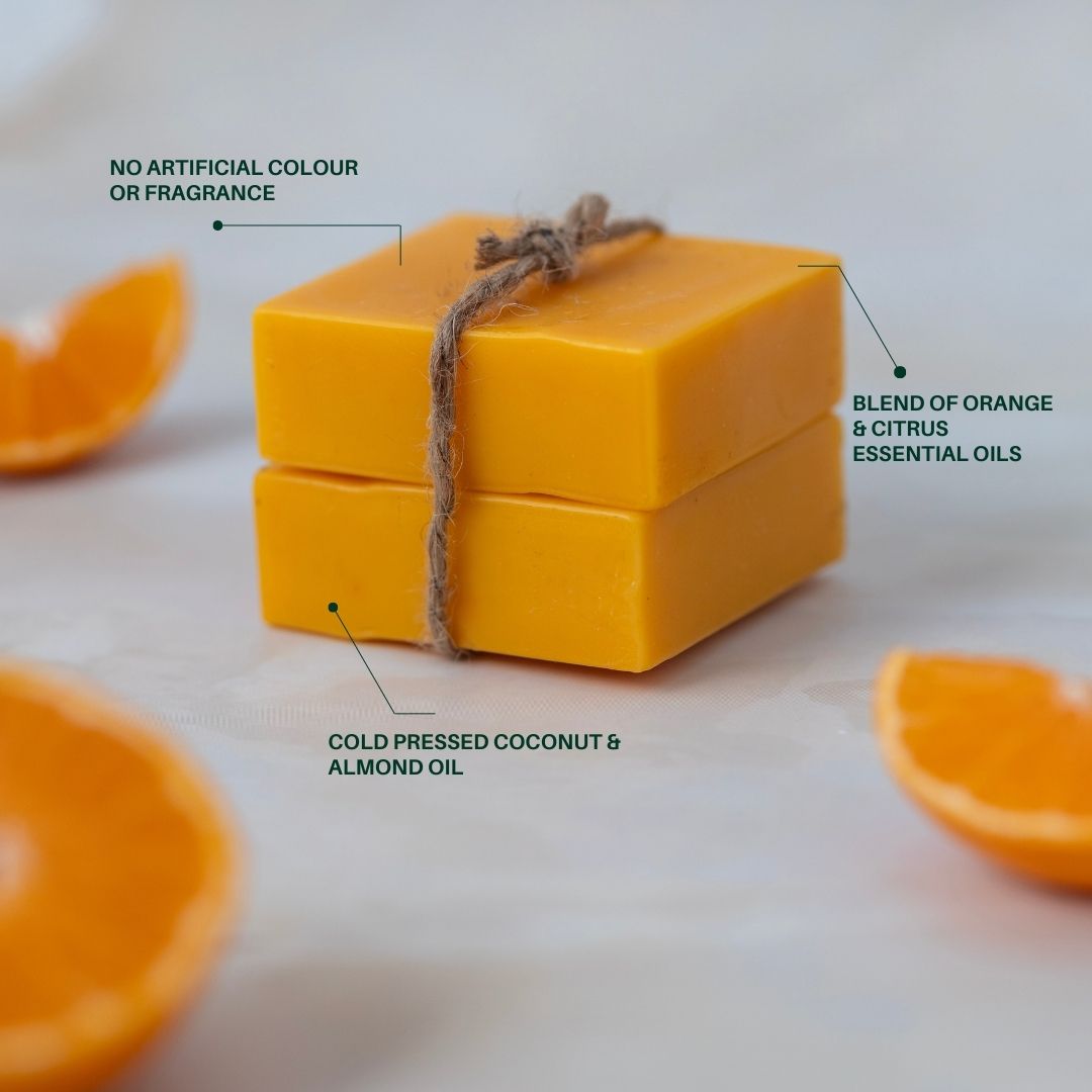 Citrus Sunshine Bathing Bar/ Soap - 75gm
