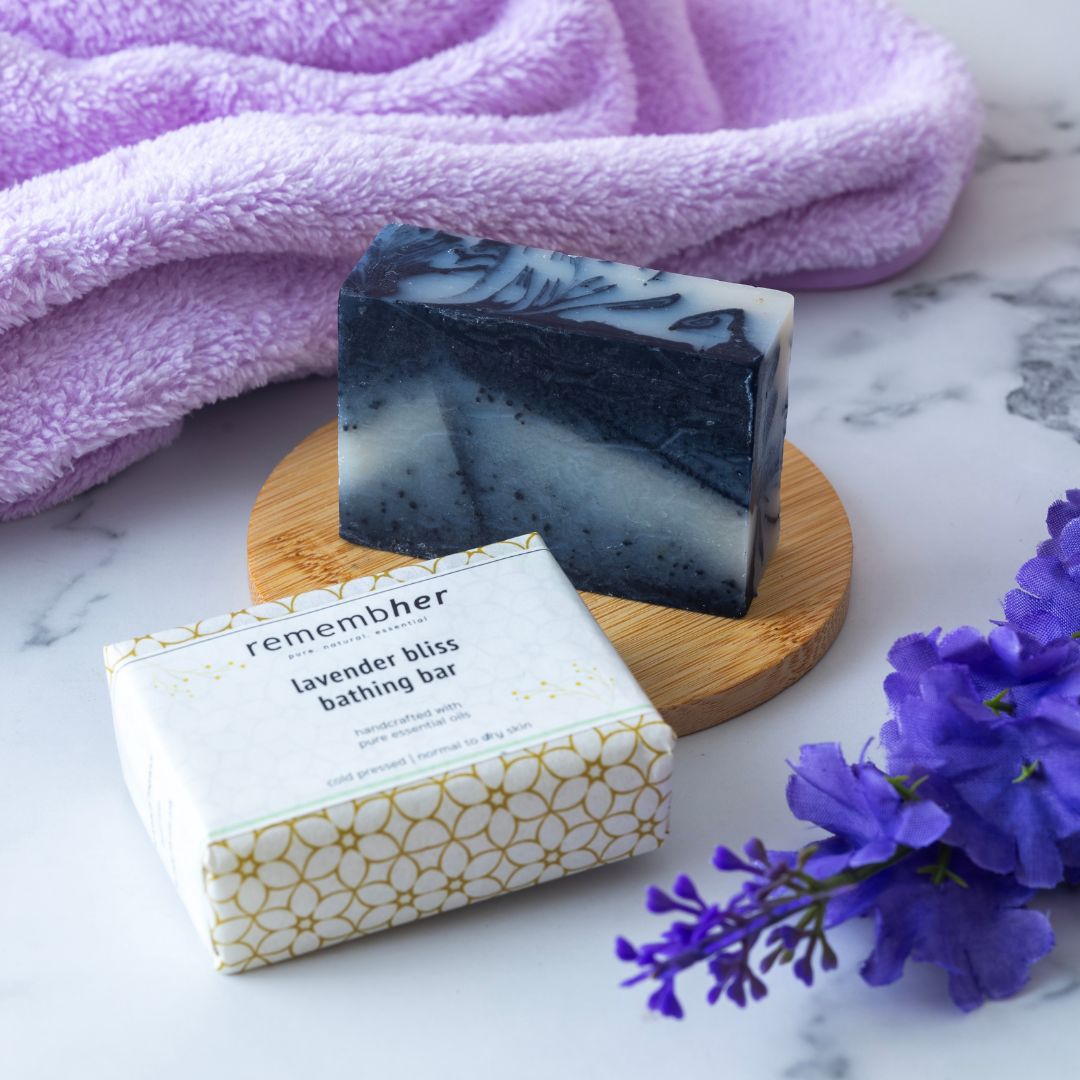Lavender Bliss Bathing Bar/ Soap - 75gm