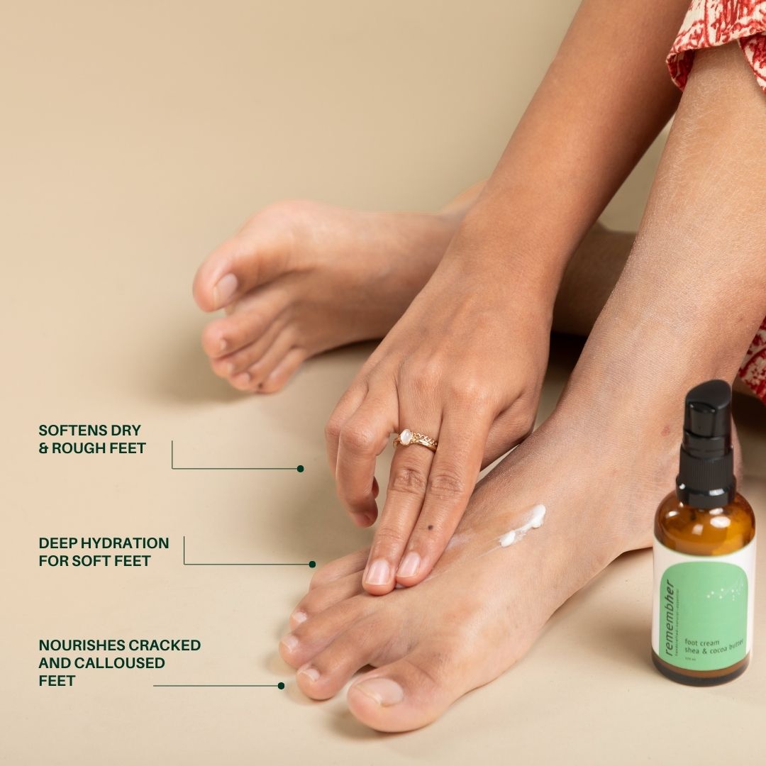 Foot cream with Cocoa & Shea Butter - 50 gm