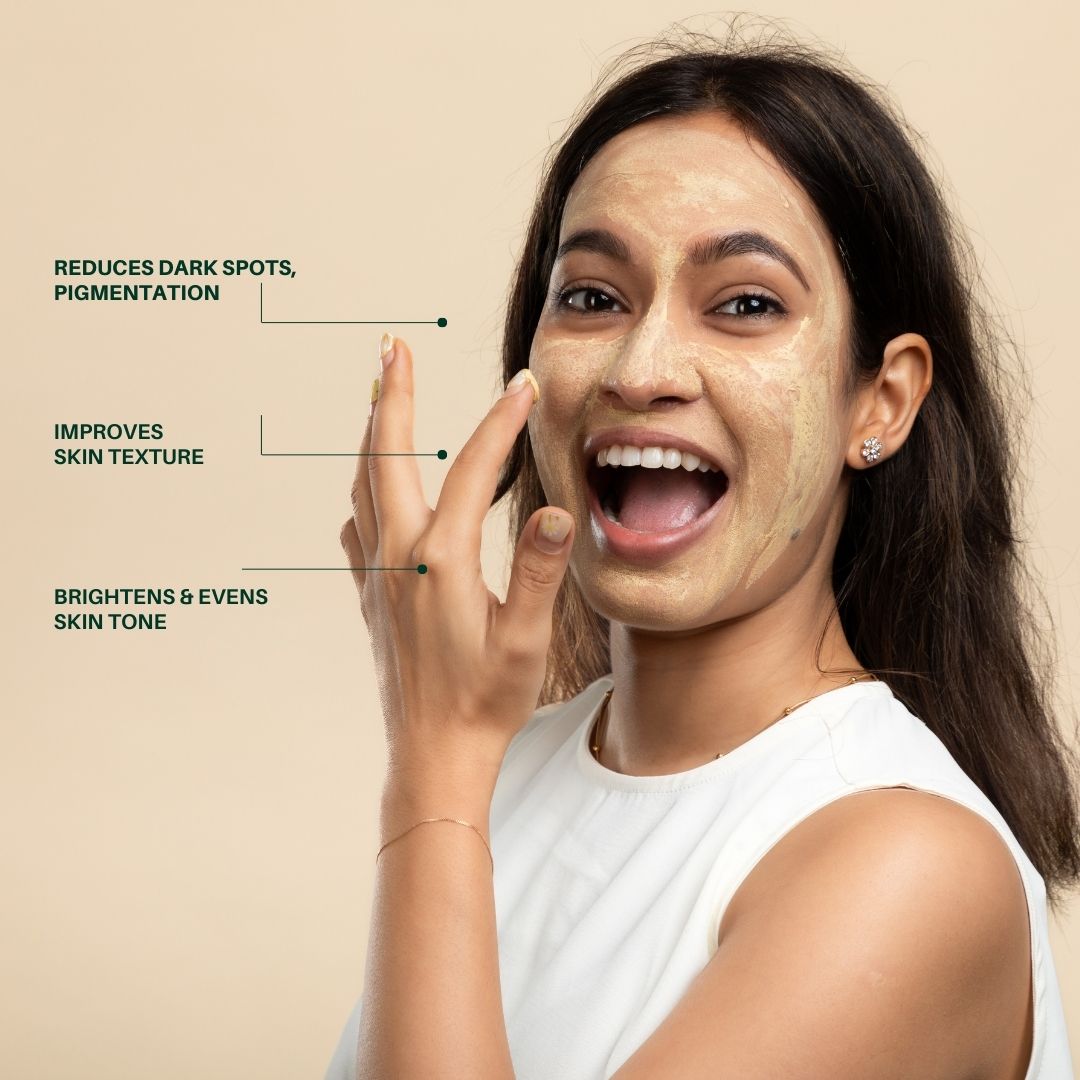 Kumkumadi Face mask / Pack for Acne and Dark Spots Tan Removal - 30 gm