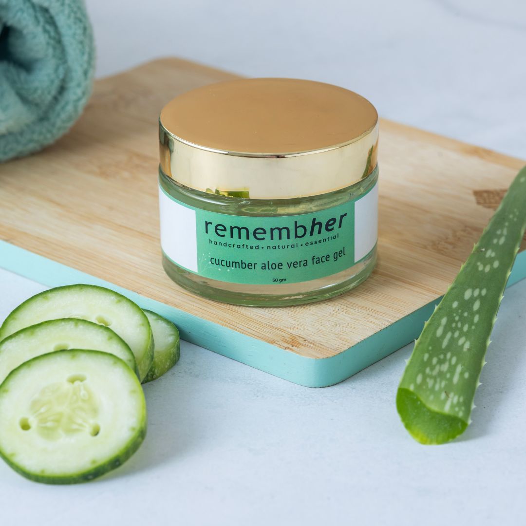 Cucumber Aloevera Face gel - 50gm