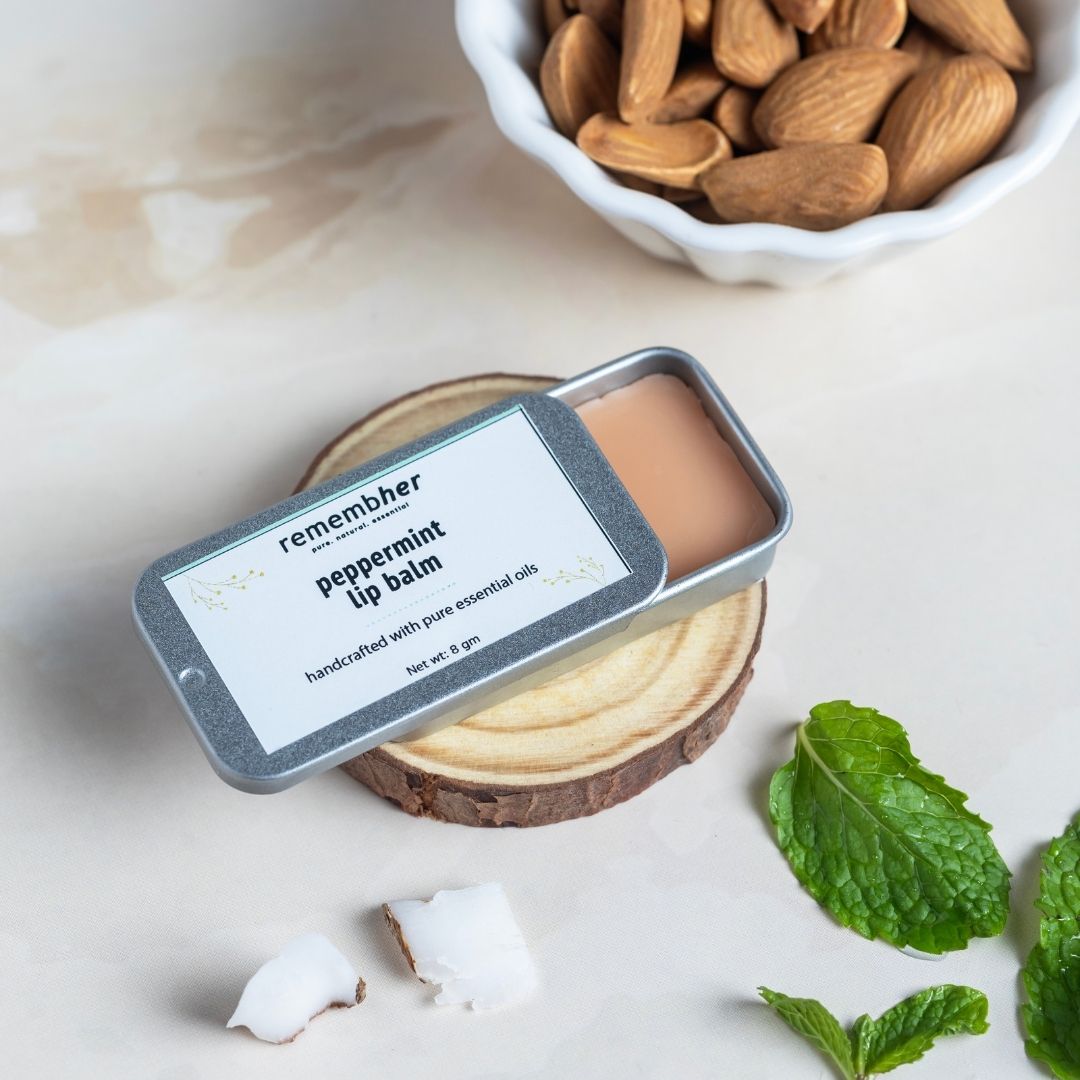 Lip Balm (Vanilla & Peppermint)- 8 gm