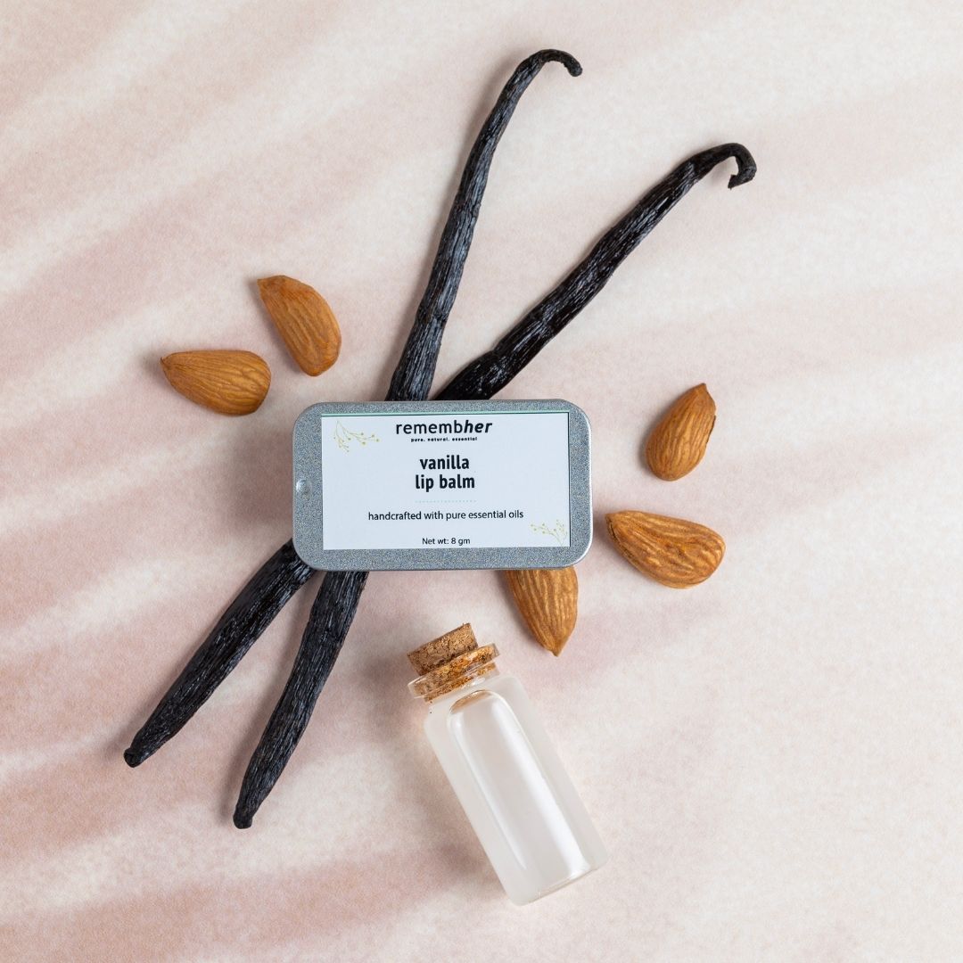 Lip Balm (Vanilla & Peppermint)- 8 gm
