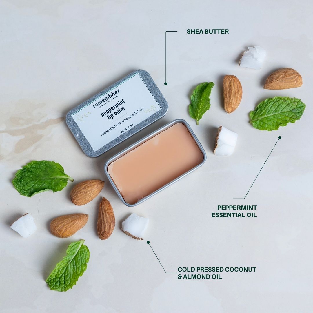 Lip Balm (Vanilla & Peppermint)- 8 gm