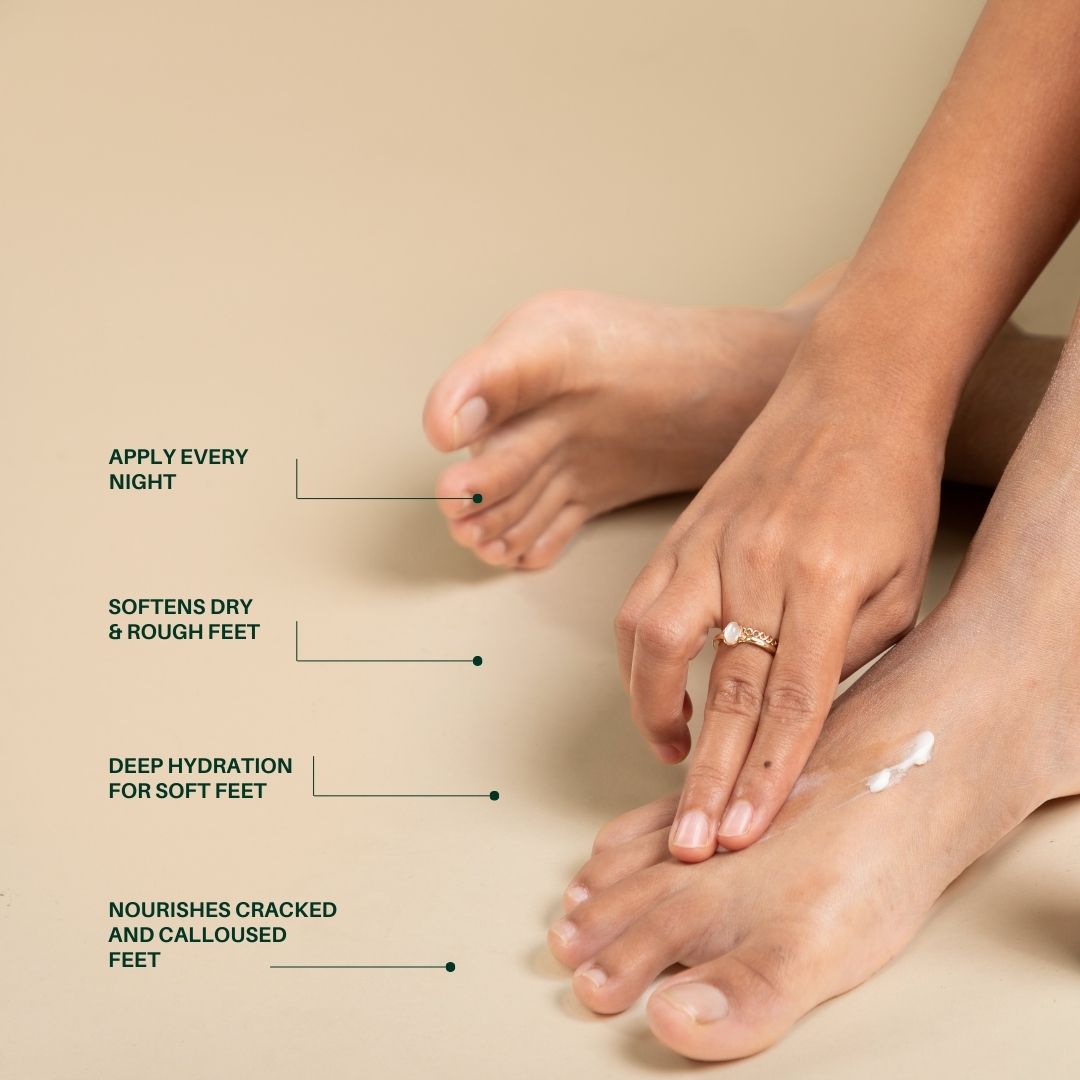 Foot cream for dry and cracked heels - 50 gm