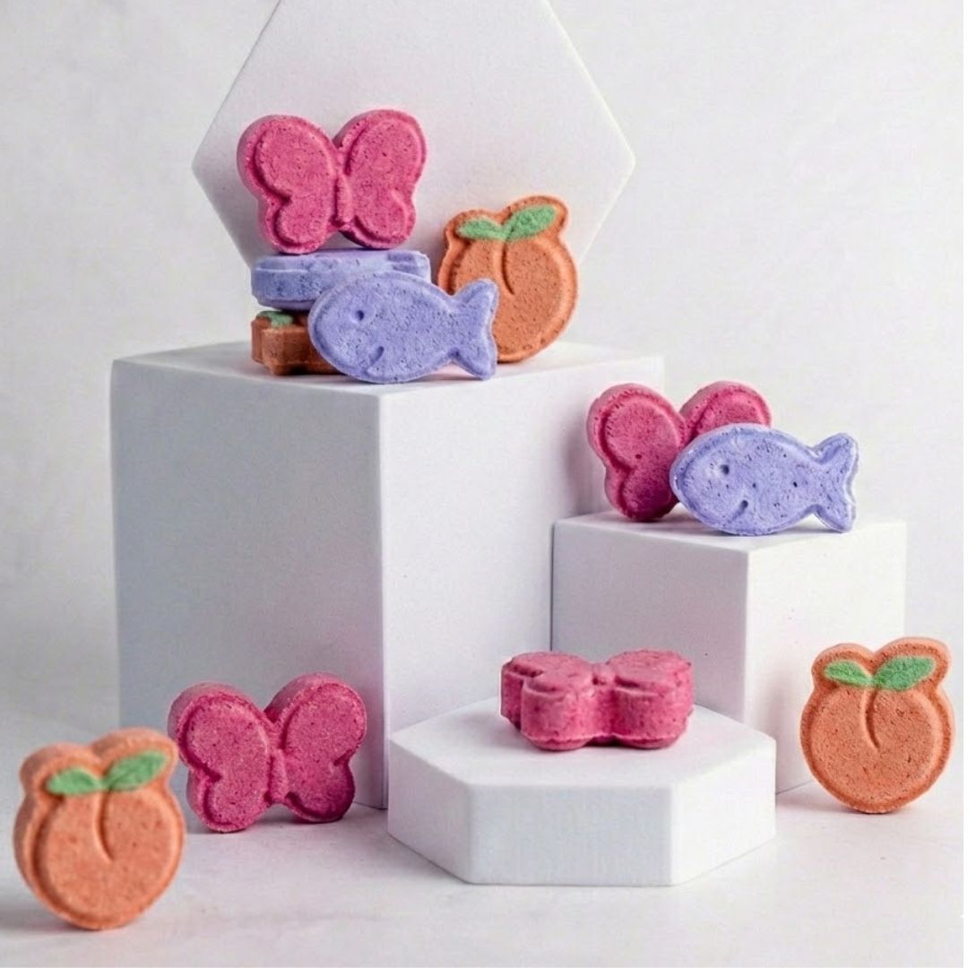 Fizz & Fun Bath Bomb Shapes – Limited Edition (20gm each)